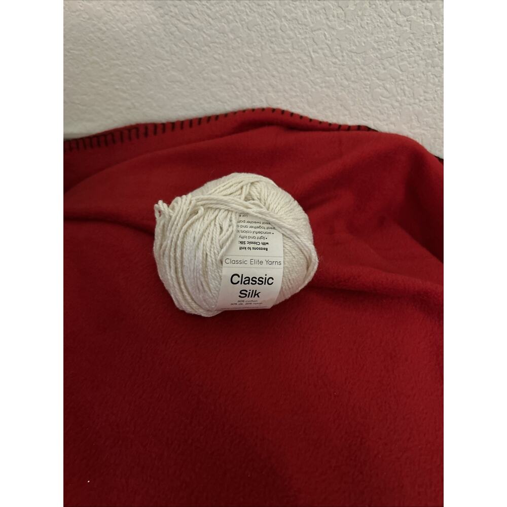 Classic Elite Yarn Classic Silk NWT 135 Yards Ivory